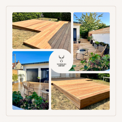 Réalisation d'une Terrasse en Bois sur Mesure de The WoodLintz Compagny
