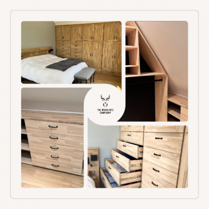 création sur-mesure meubles en bois, pour une chambre à votre image